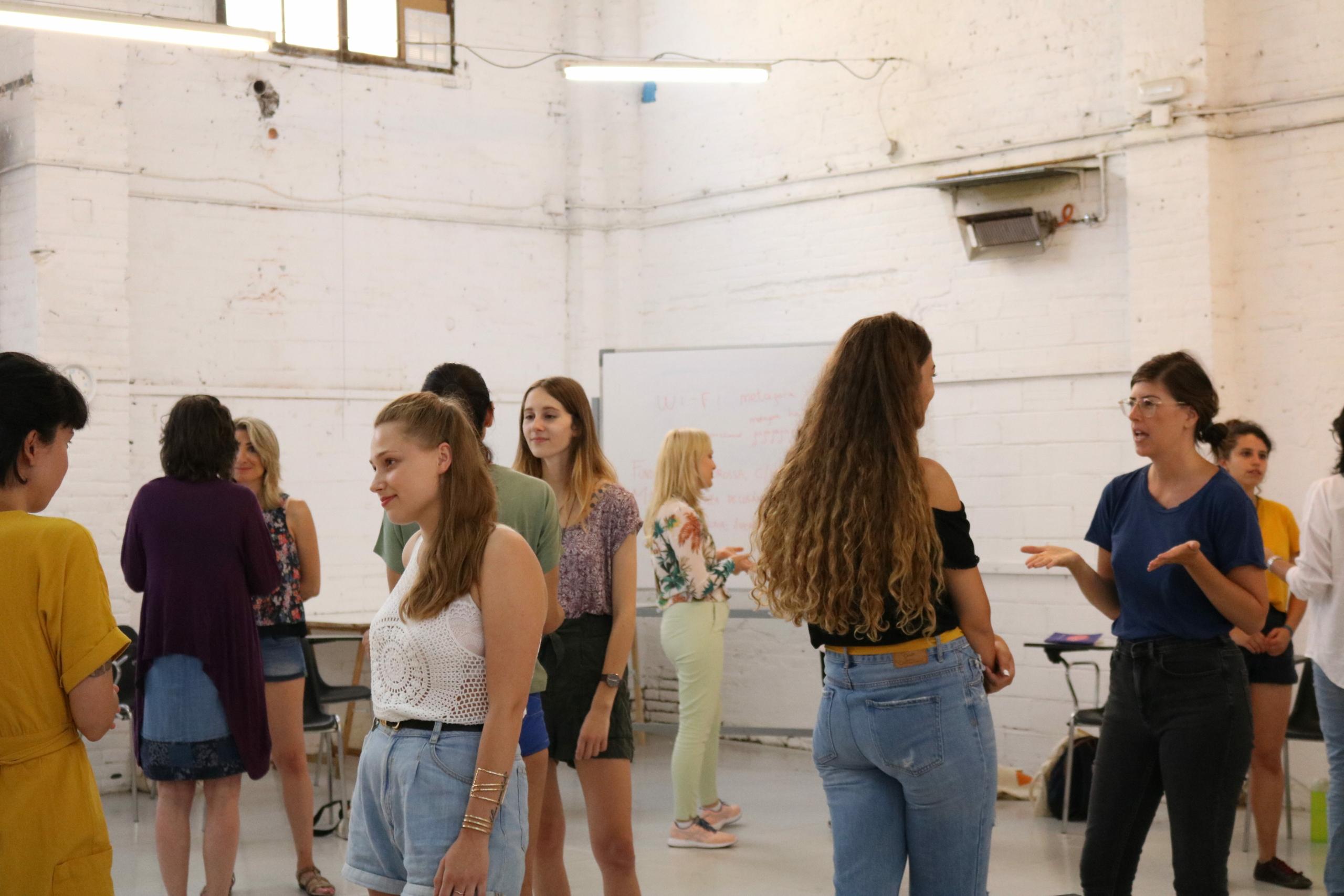 art therapy open doors session